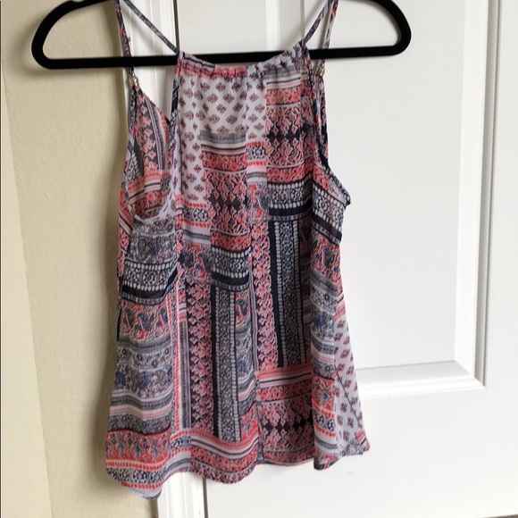 Multi-patterned/ paisley tank top - Picture 2 of 4